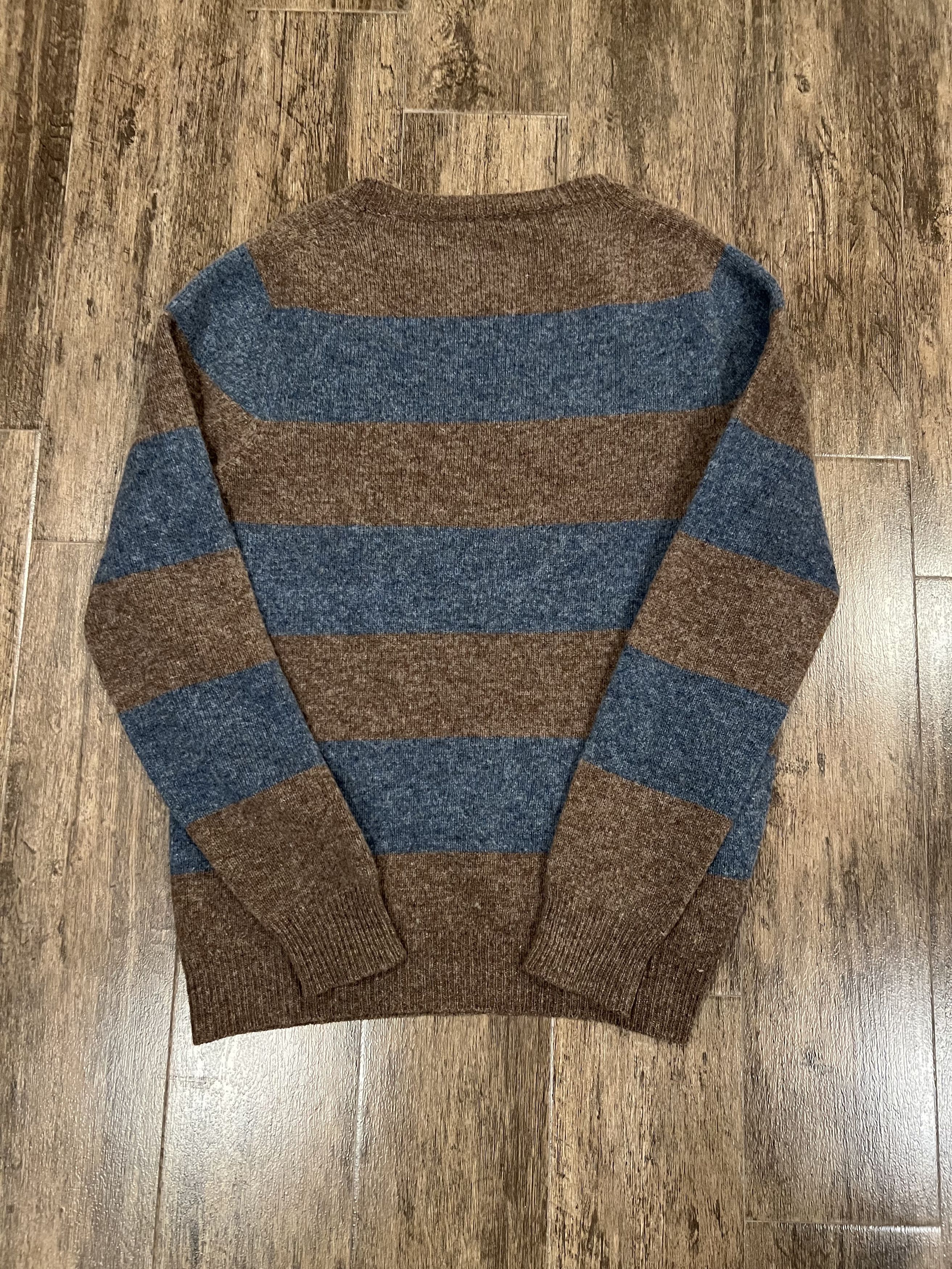 A.P.C. APC Striped Wool Sweater Size US L / EU 52-54 / 3 - 2 Thumbnail