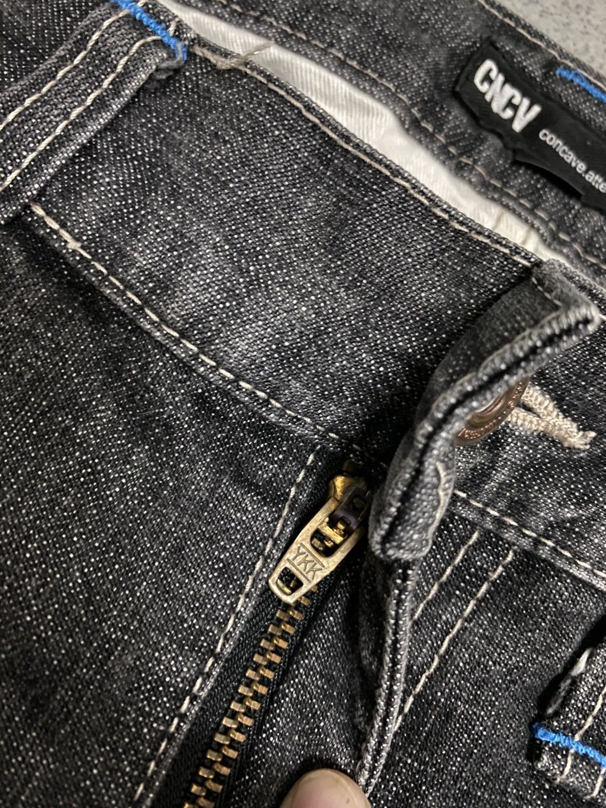 Japanese Brand × Vintage Vintage CNCV Concave Attempt Japanese Denim Jeans Size US 33 - 7 Thumbnail