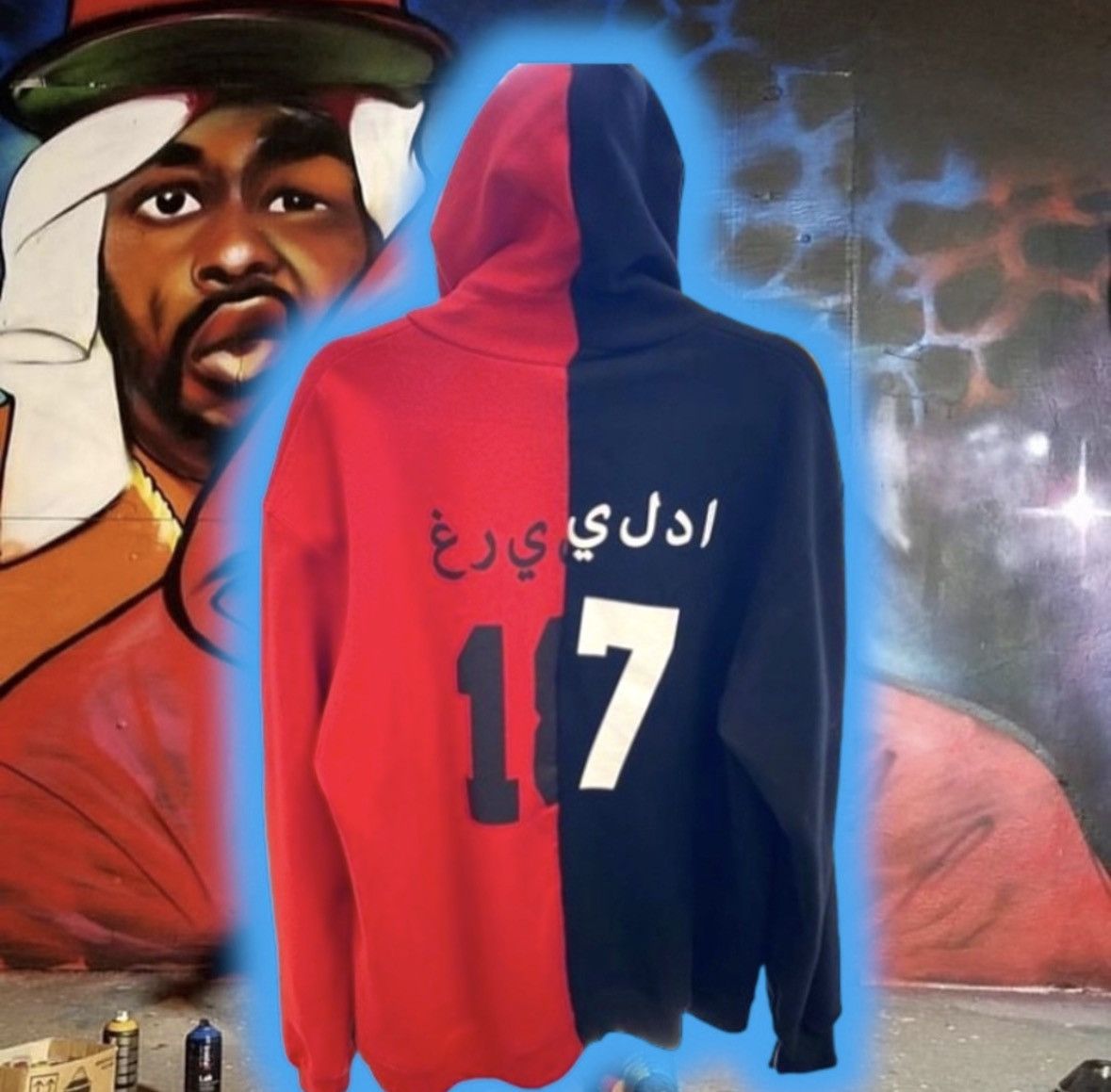 Rap Tees DeViLs ReJeCTs 👹❌ FLyGoD 🤲🏼 ReBiRTH ♻️ HOoDie Size US L / EU 52-54 / 3 - 2 Thumbnail