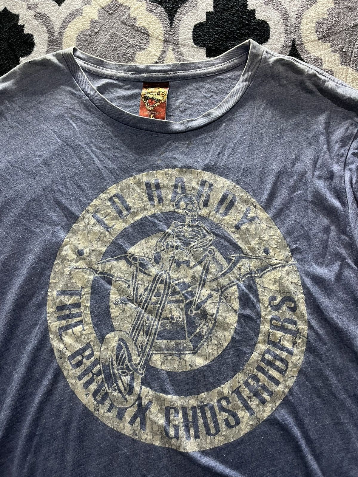 Ed Hardy Vintage ed hardy distressed ghostriders tshirt Size L / US 10 / IT 46 - 3 Thumbnail