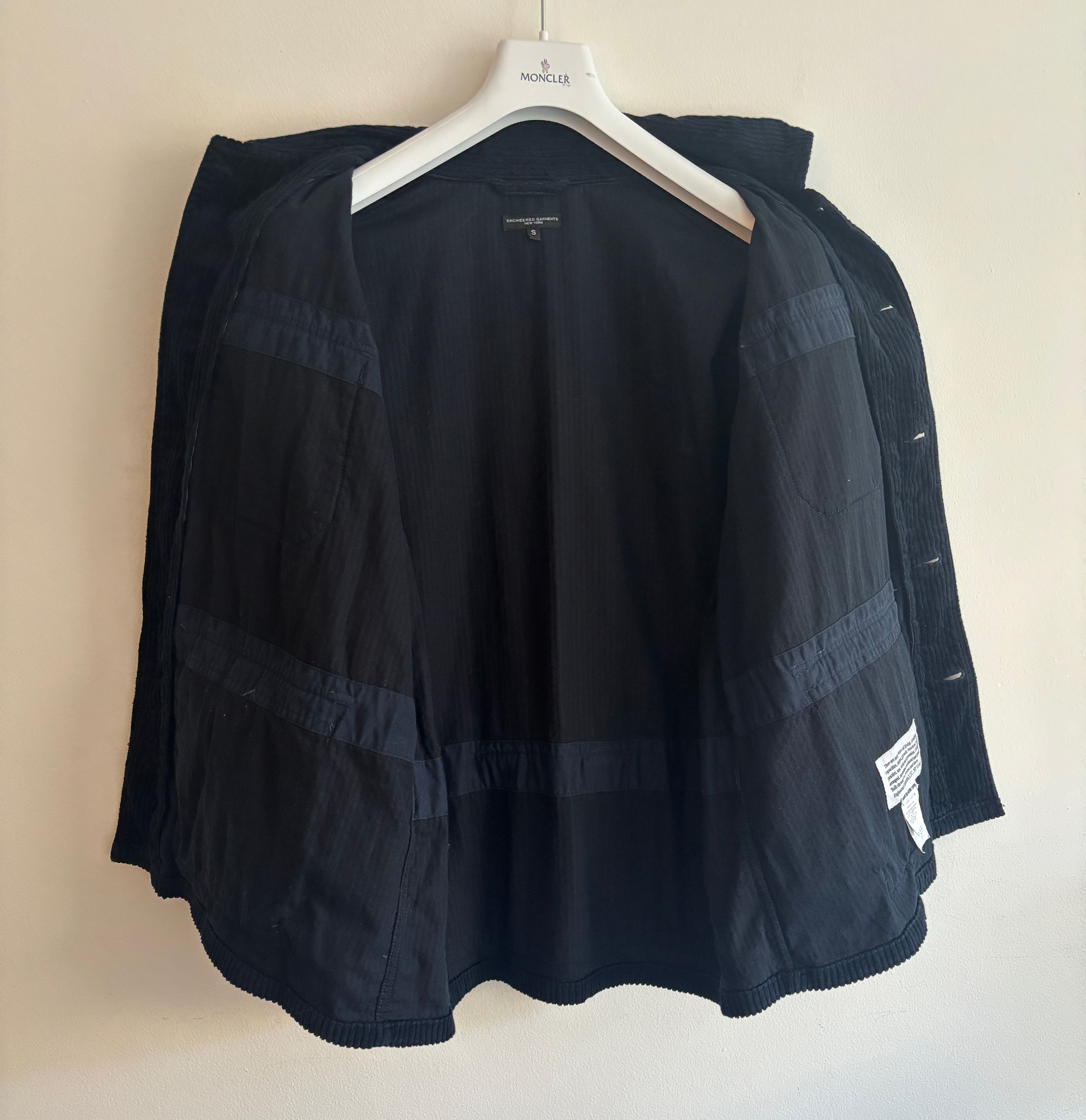 Engineered Garments Engineered Garments Navy Corduroy Suffolk Shirt Jacket Size US M / EU 48-50 / 2 - 13 Thumbnail