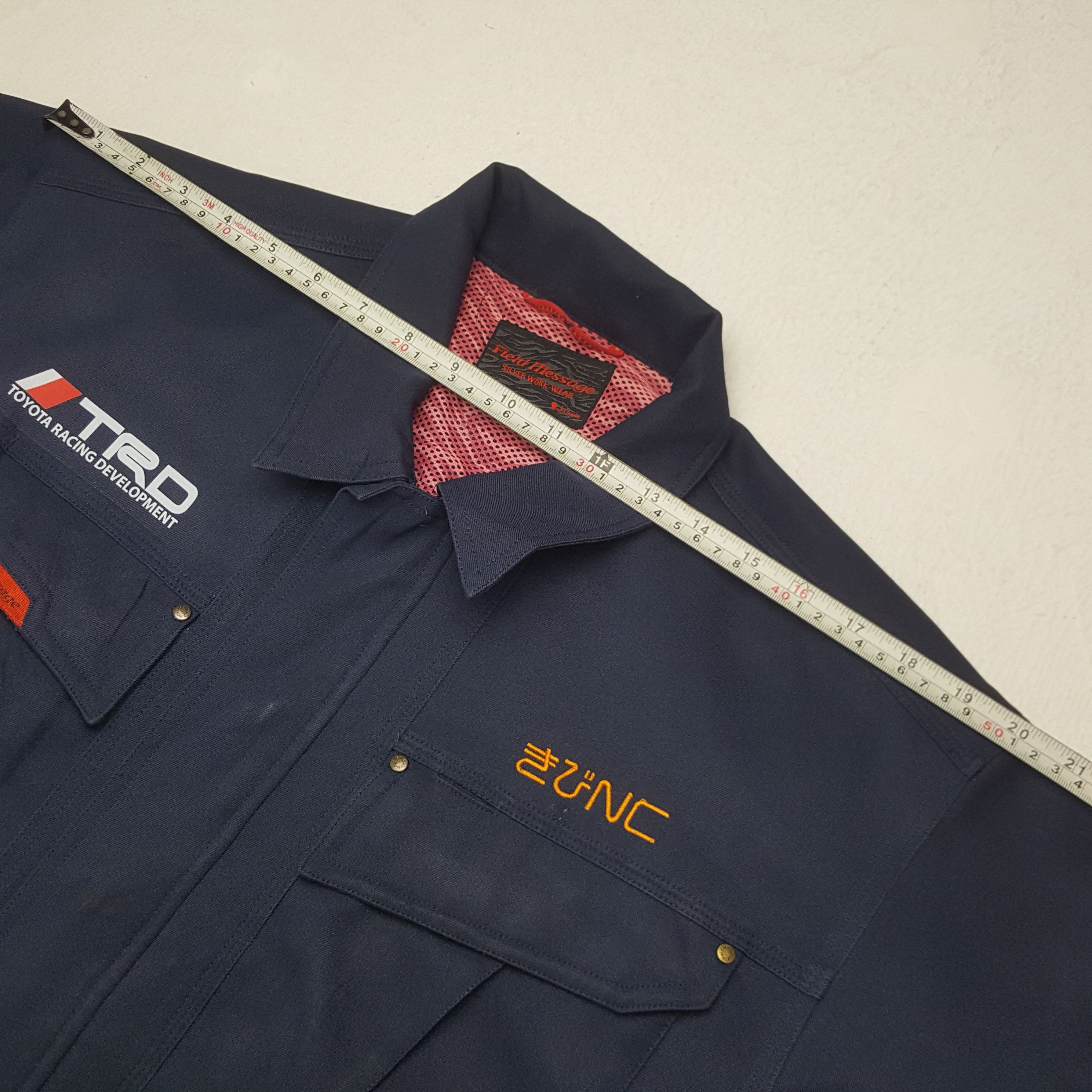 Japanese Brand × Vintage Vintage Toyota Racing TRD Custom Art Worker Jacket Size US L / EU 52-54 / 3 - 6 Thumbnail