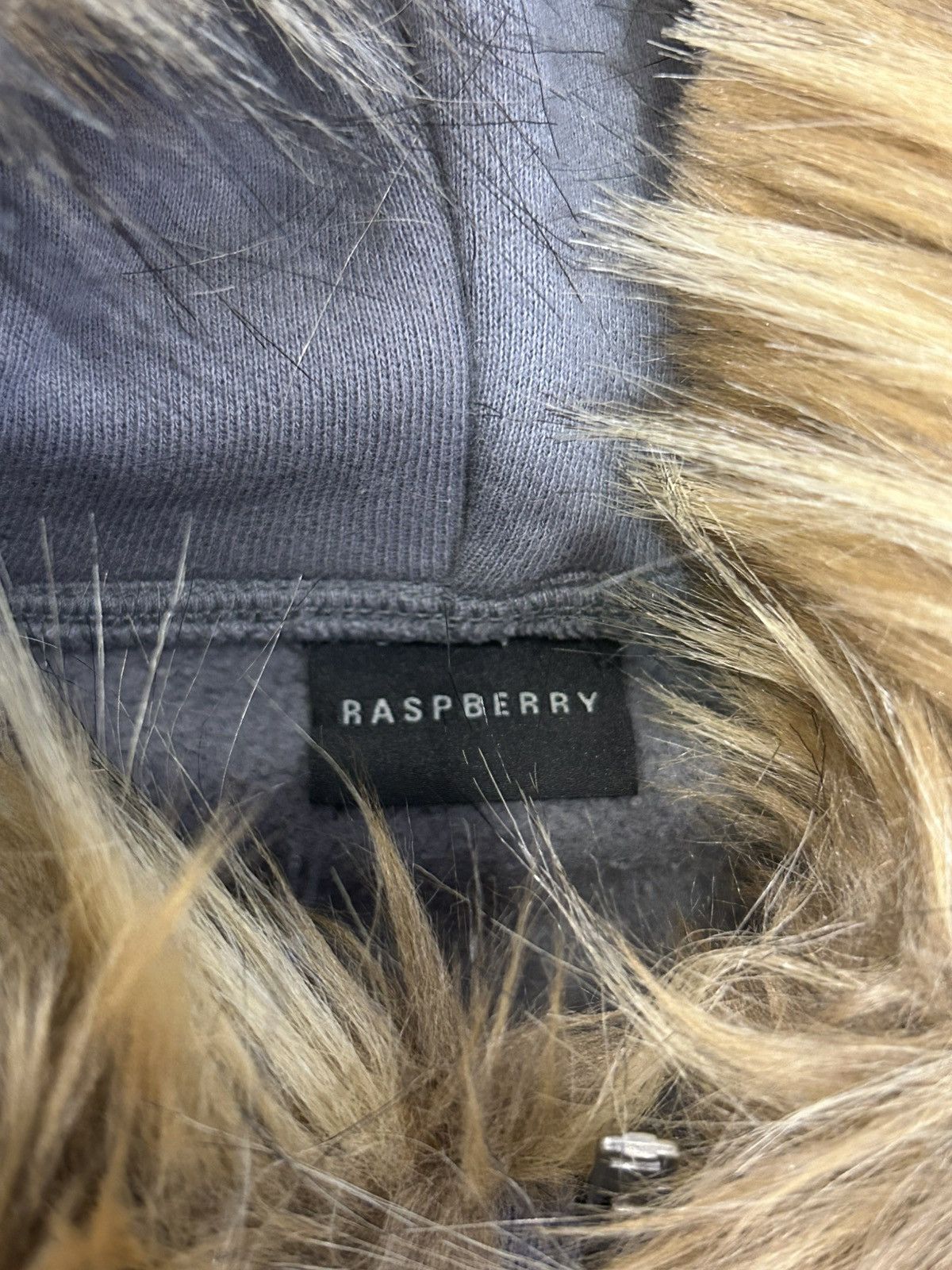 The GV Gallery The GV Gallery Womens Paris Hilton Faux Fur Zip Up Hoodie Size L / US 10 / IT 46 - 7 Thumbnail