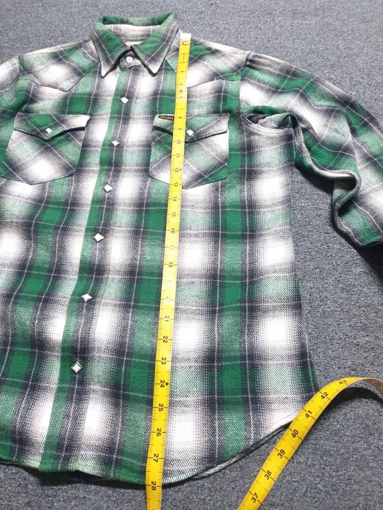 Wrangler 💥Wrangler Square button checkered Western shirt Size US M / EU 48-50 / 2 - 8 Thumbnail