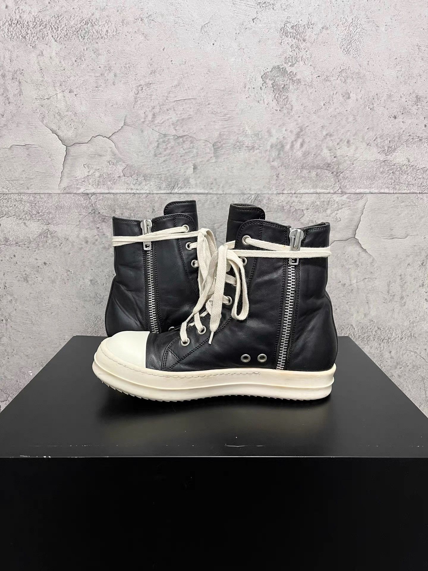 Rick Owens Rick Owens Mainline Leather Big Converse K34 Size US 6 / IT 36 - 6 Thumbnail