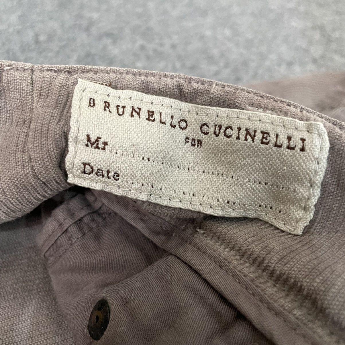 Brunello Cucinelli Brunello Cucinelli Corduroy Motorcycle Pants Luxury Slim Fit Size 27" / US 4 / IT 40 - 7 Thumbnail
