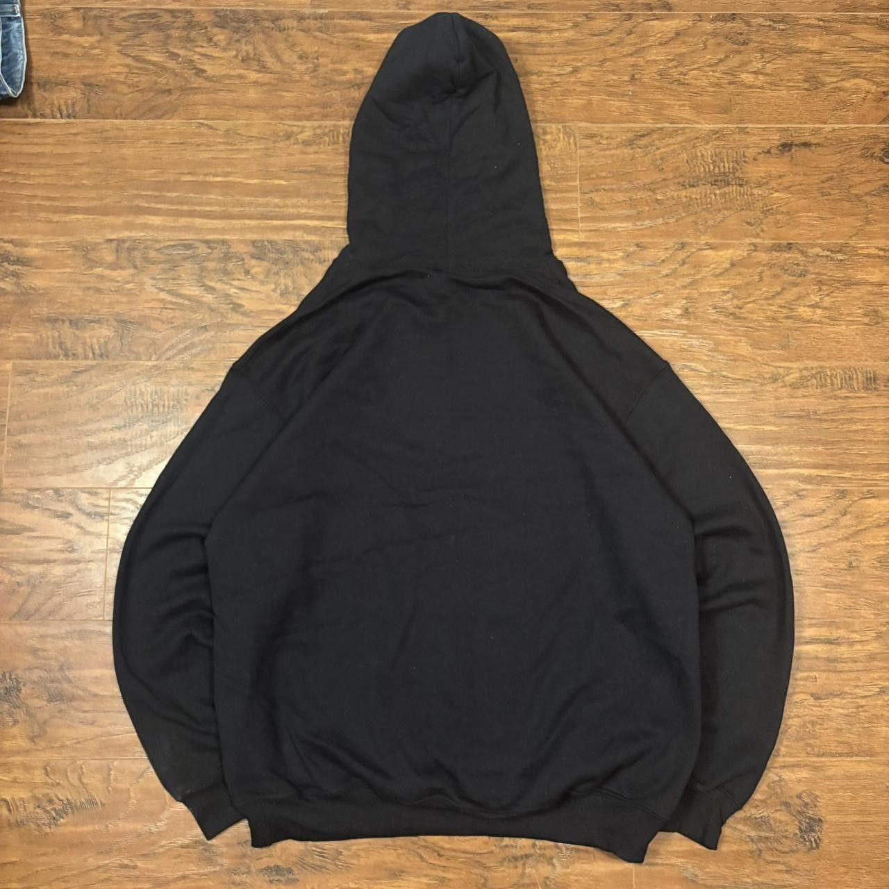 Vintage Crazy Vintage Y2K/2000s Blank Black Streetwear Essential Hoodie! Size US M / EU 48-50 / 2 - 2 Thumbnail