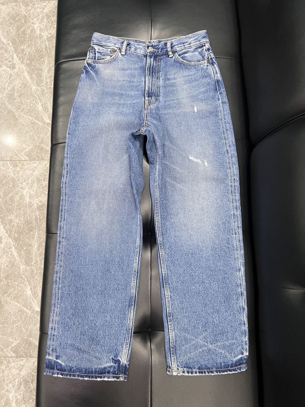 Acne Studios Acne Studios Distressed Denim Jeans Size 30" / US 8 / IT 44 - 1 Thumbnail