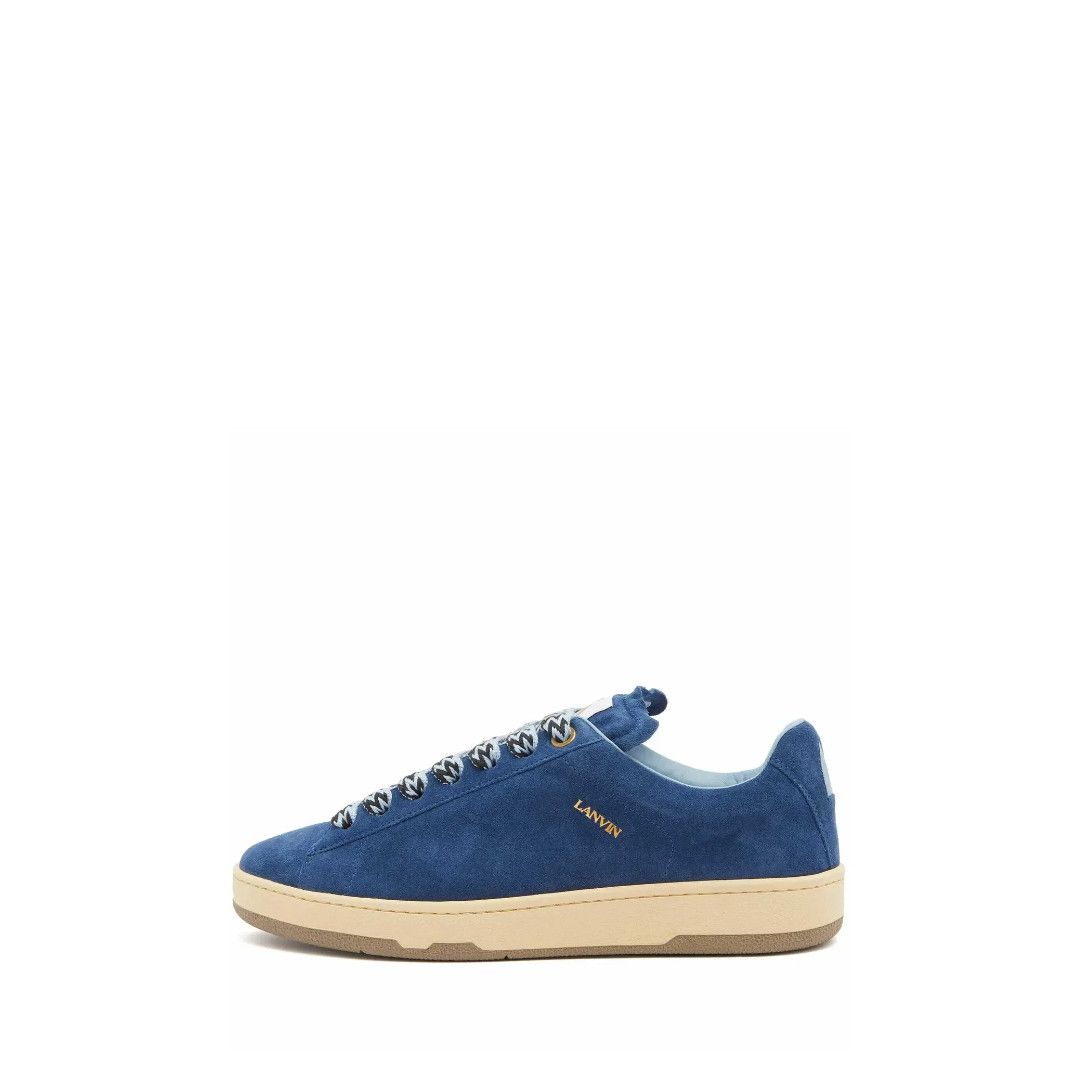 Lanvin o1w1db10225 Curb Lite Low-Top Sneakers in Blue Size US 8 / EU 41 - 1 Thumbnail