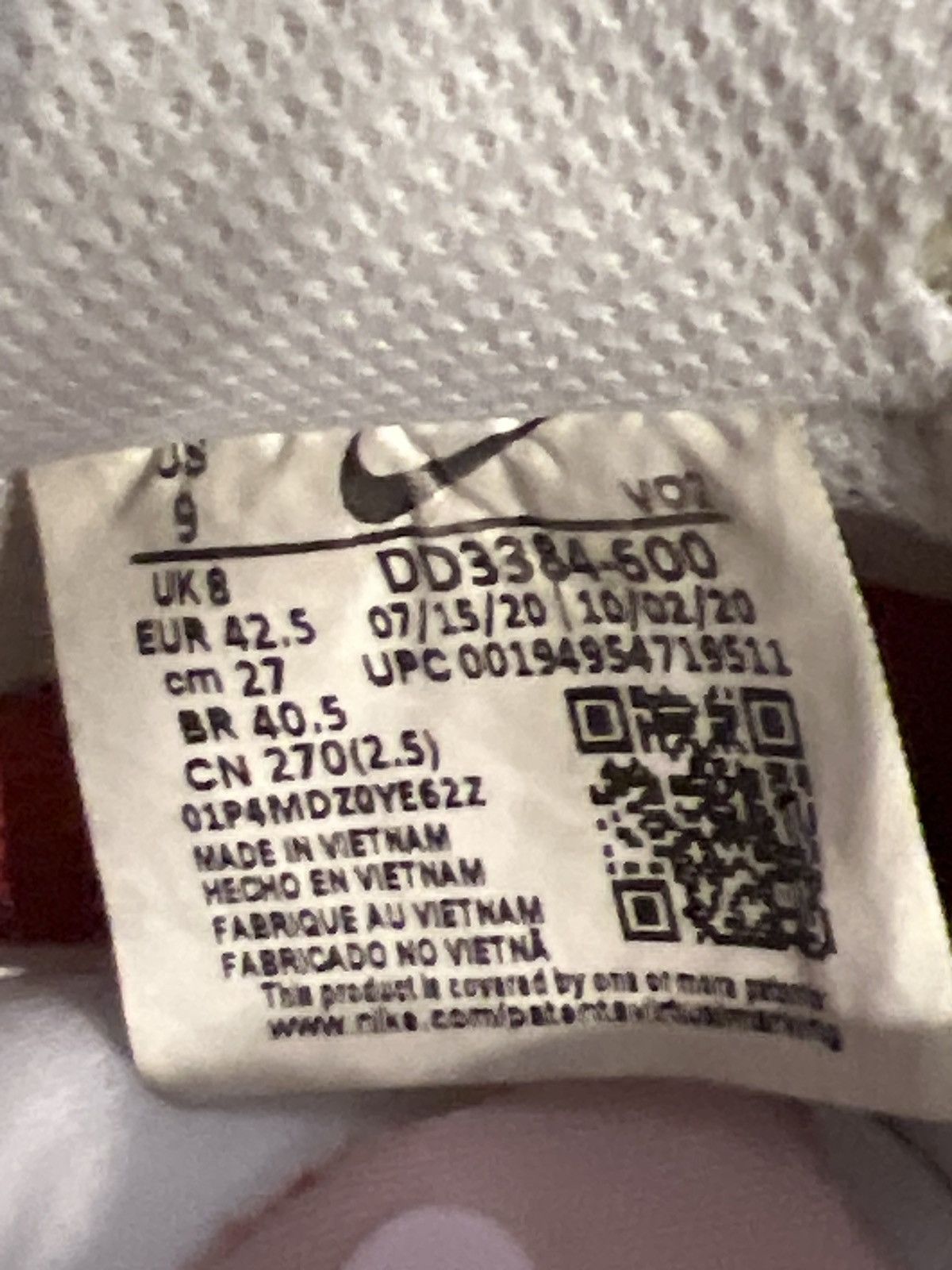 Nike Love Letter Air Force 1 Size 9 Size US 9 / EU 42 - 9 Thumbnail