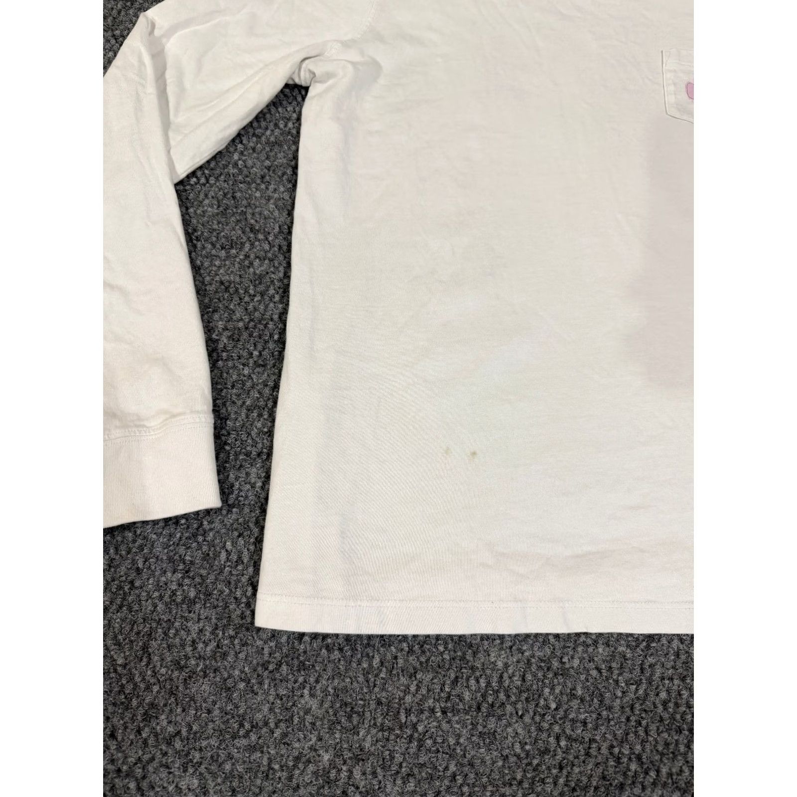 Vineyard Vines Vineyard Vines T Shirt Womens Medium White Long Sleeve Pocket Logo Casual Womens Regular Size M / US 6-8 / IT 42-44 - 4 Thumbnail