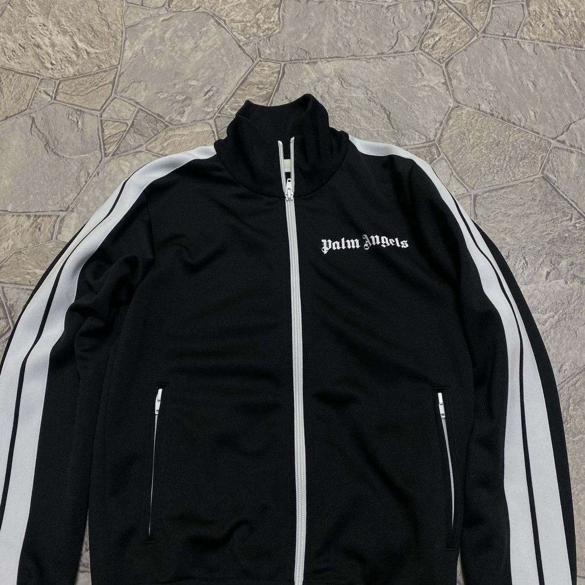 Palm Angels Palm Angels Track Jacket Black Size US XXS / EU 40 - 4 Thumbnail