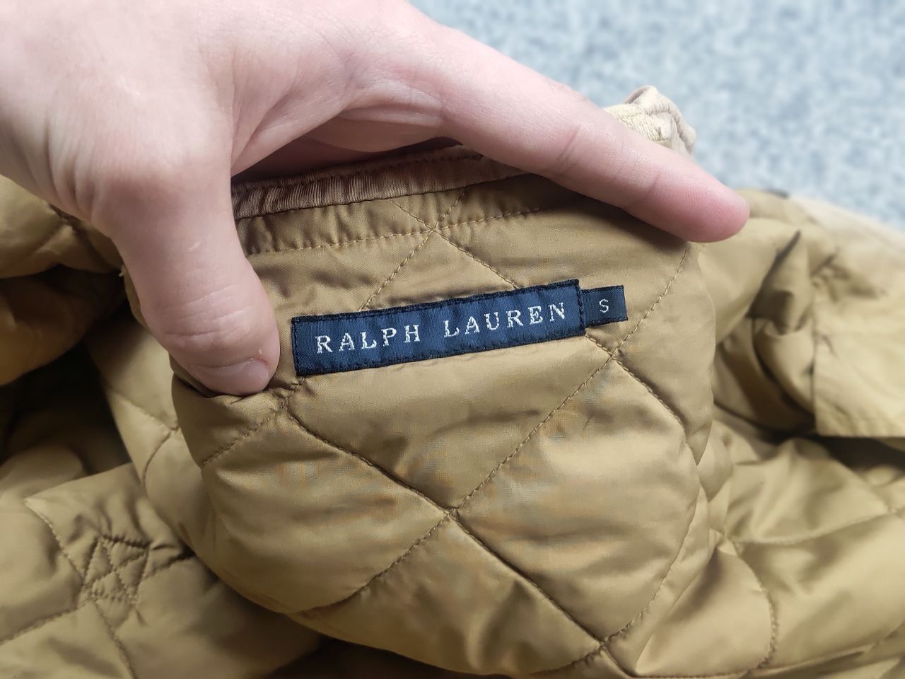 Ralph Lauren Rare Vintage 90's Ralph Lauren Quilted Beige Workwear Jacket Size US S / EU 44-46 / 1 - 16 Thumbnail