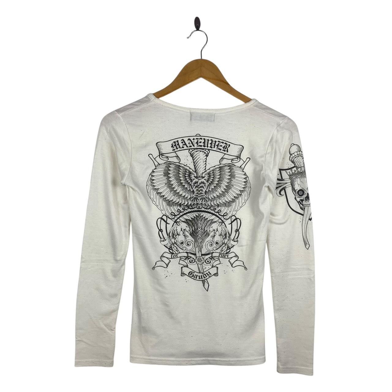 Other BOOTY TRAP JEANS Skull Bones Lion Crest Pop Art Tee Shirt Size M / US 6-8 / IT 42-44 - 1 Thumbnail