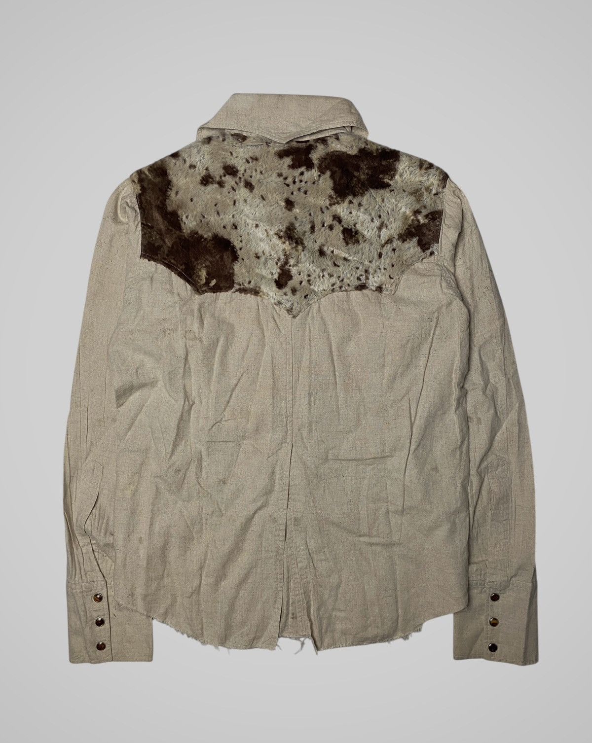 Le Grande Bleu (L.G.B.) Blutenblatt Tribe Unfinished Fur Shirts Size US M / EU 48-50 / 2 - 7 Thumbnail