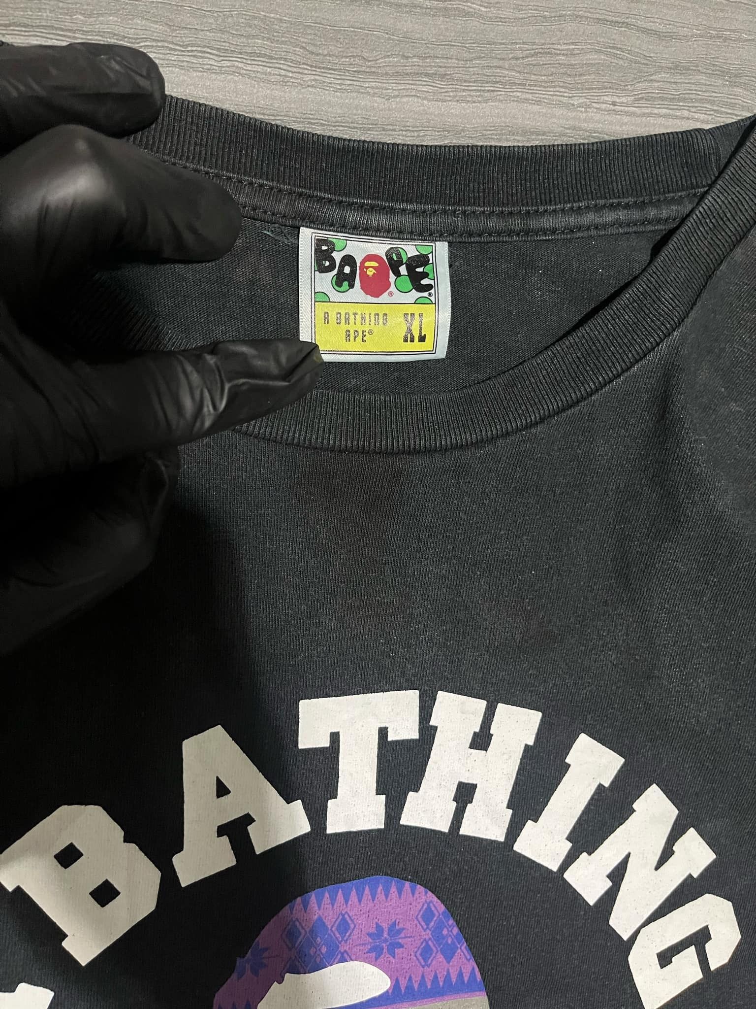Bape Bape College Tee Size US XL / EU 56 / 4 - 6 Thumbnail