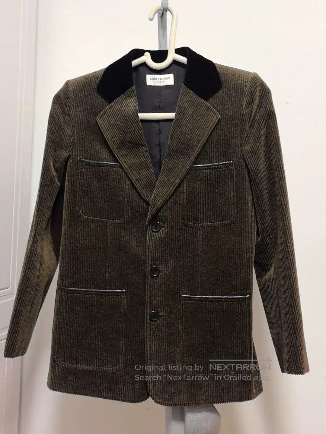 Saint Laurent Paris Saint Laurent Corduroy Blazer. Size XS / US 0-2 / IT 36-38 - 1 Thumbnail