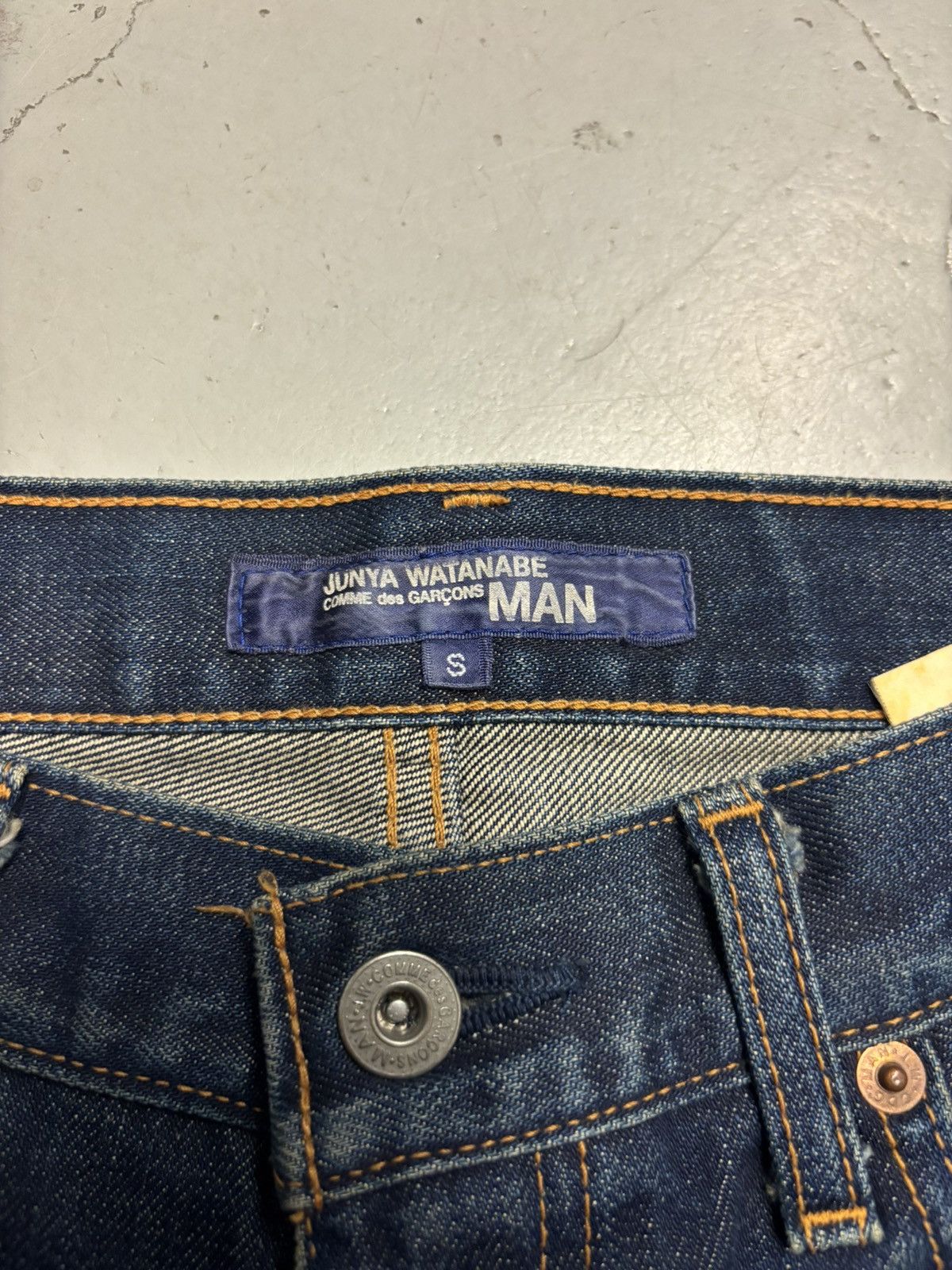 Junya Watanabe Junya Watanabe Man 2002 Triumph Patch Denim Size US 34 / EU 50 - 5 Thumbnail