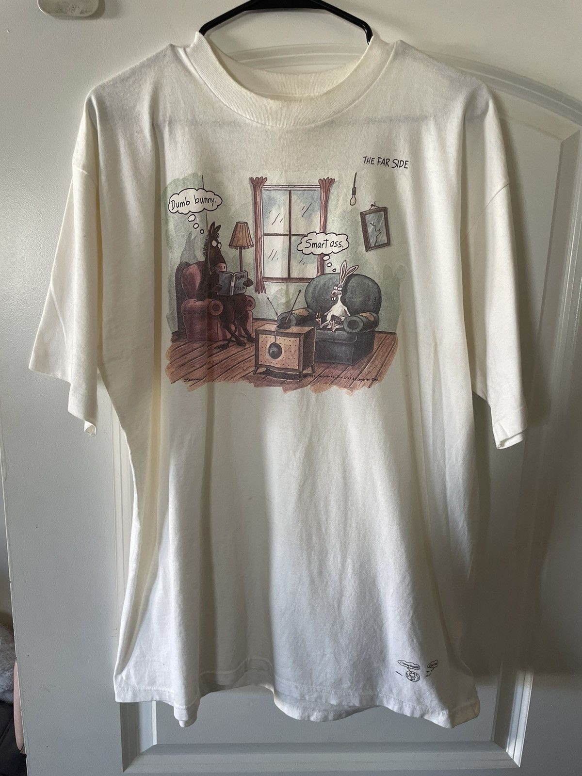 Vintage The far side tee 1992 Size US XL / EU 56 / 4 - 1 Thumbnail