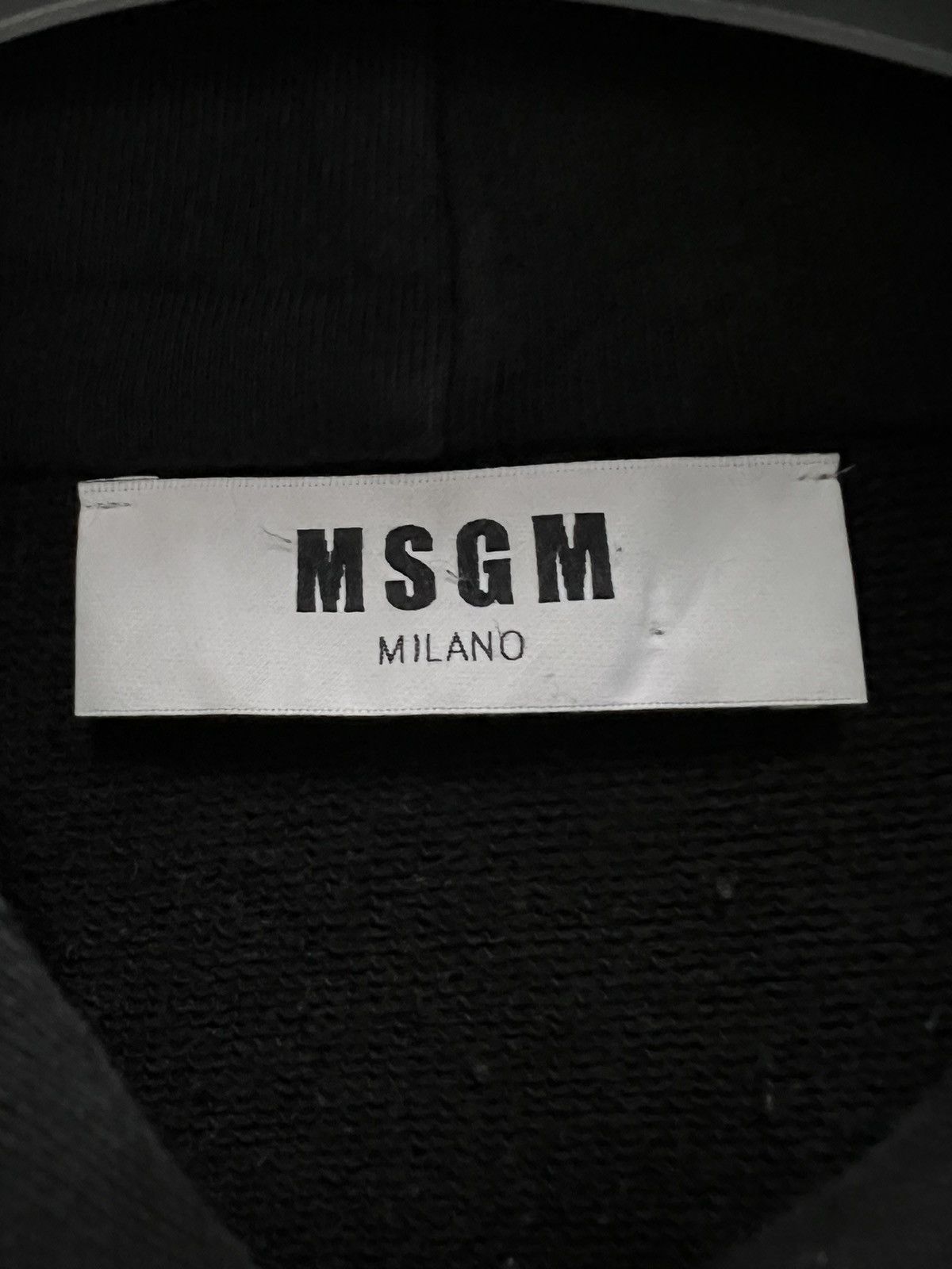 MSGM 🔥 ITALIAN 🔥 Mens MSGM Hooded Spellout - S Size US L / EU 52-54 / 3 - 5 Thumbnail