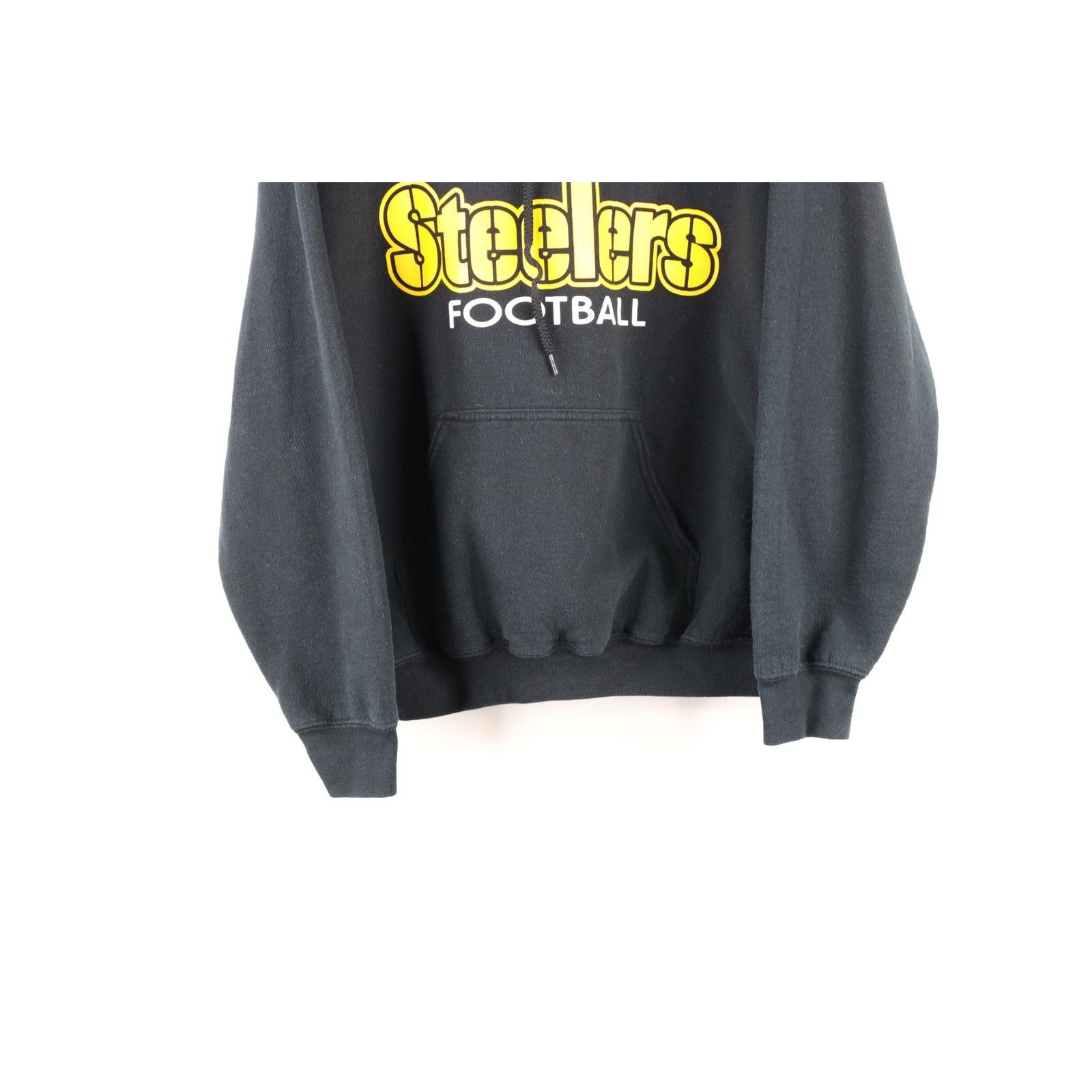 Vintage Vintage Faded Spell Out Pittsburgh Steelers Football Hoodie Size US M / EU 48-50 / 2 - 3 Thumbnail