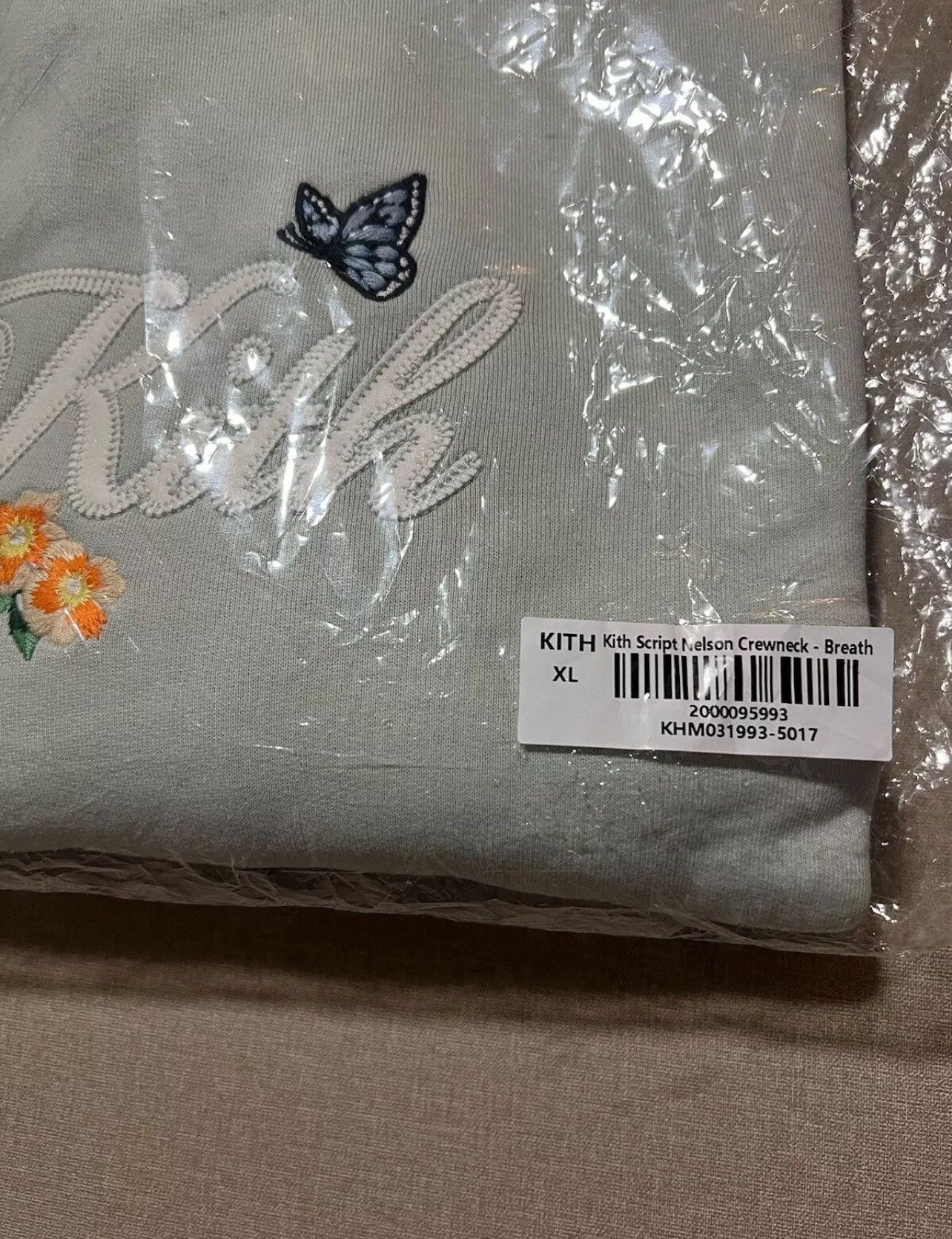 Kith Kith Script Nelson Crewneck in “Breath” Men’s Size XL Size US XL / EU 56 / 4 - 5 Thumbnail