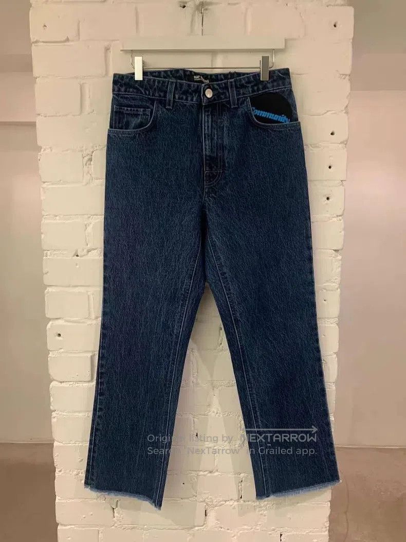 Raf Simons Raf Simons 21ss blue jeans Size US 34 / EU 50 - 1 Thumbnail