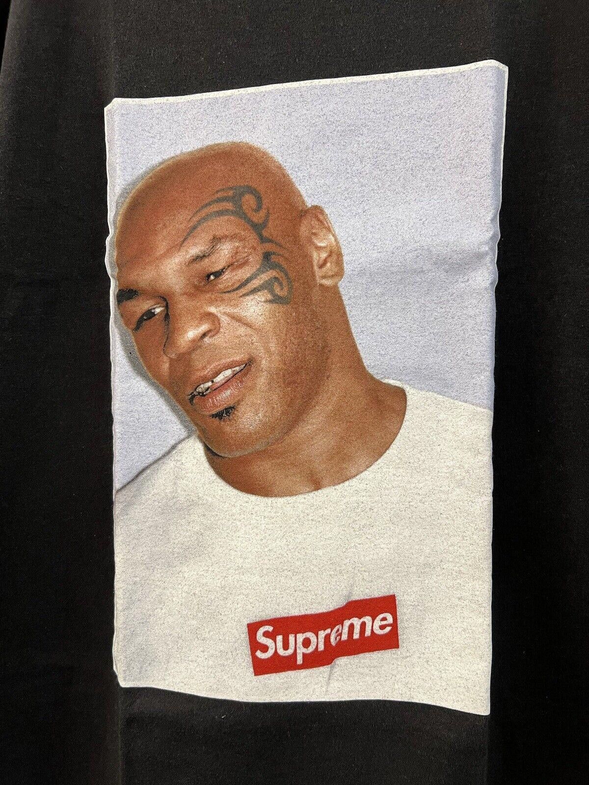 Supreme 2007 Supreme Mike Tyson Black Tee Shirt Sz L Large | Grailed