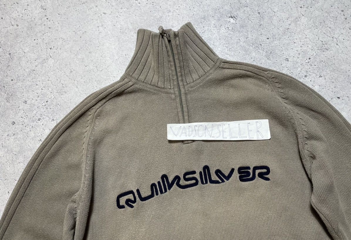 Quiksilver × Vintage Quiksilver Surf Japanese Vintage Sweater Y2K Big Logo Size US L / EU 52-54 / 3 - 6 Thumbnail