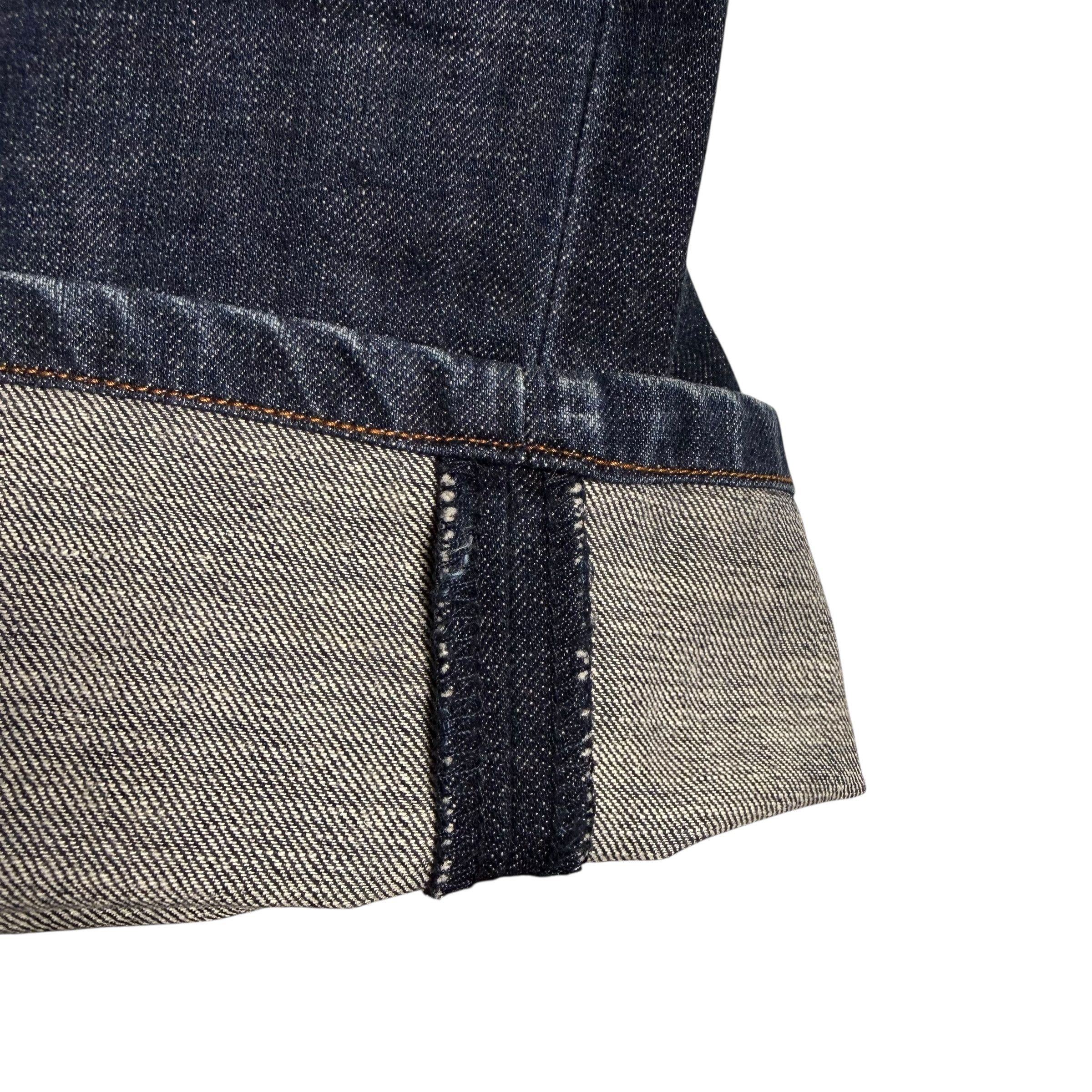 Prada 🔥RARE🔥Vintage Prada Easy Fit Washed Indigo Denim Jeans Size US 33 - 18 Thumbnail