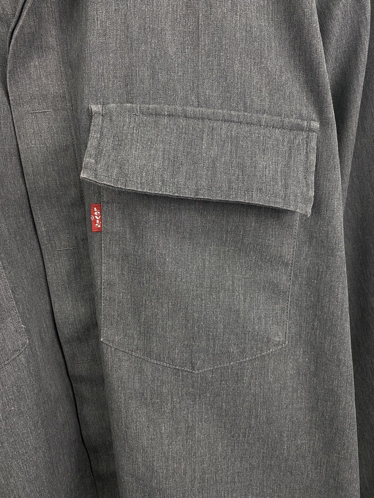 Levi's 🇺🇸 Vintage 90s Levi’s Sta Prest Shirt Retro Rare Hype Y2K Size US L / EU 52-54 / 3 - 4 Thumbnail