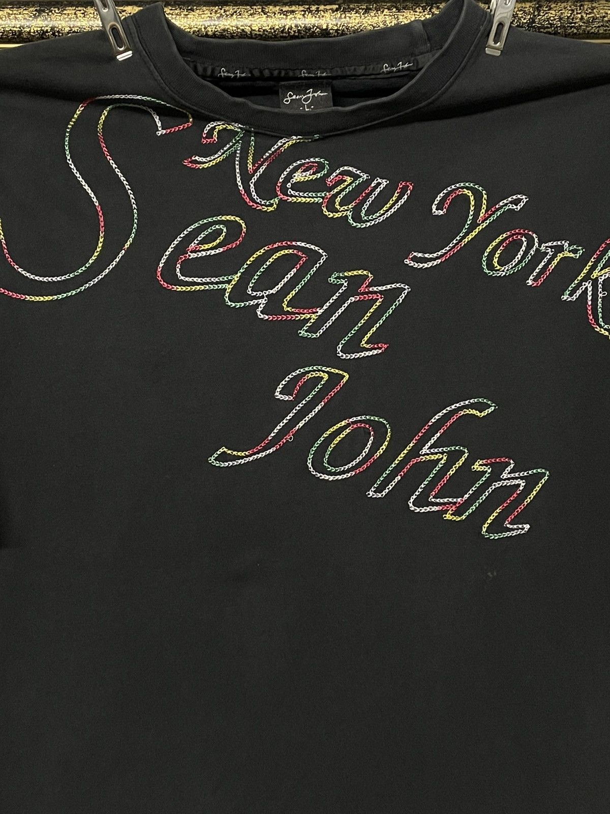 Sean John Vintage Designer Sean John Iconic Sunfaded Nyc Rapper Tee Size US M / EU 48-50 / 2 - 3 Thumbnail