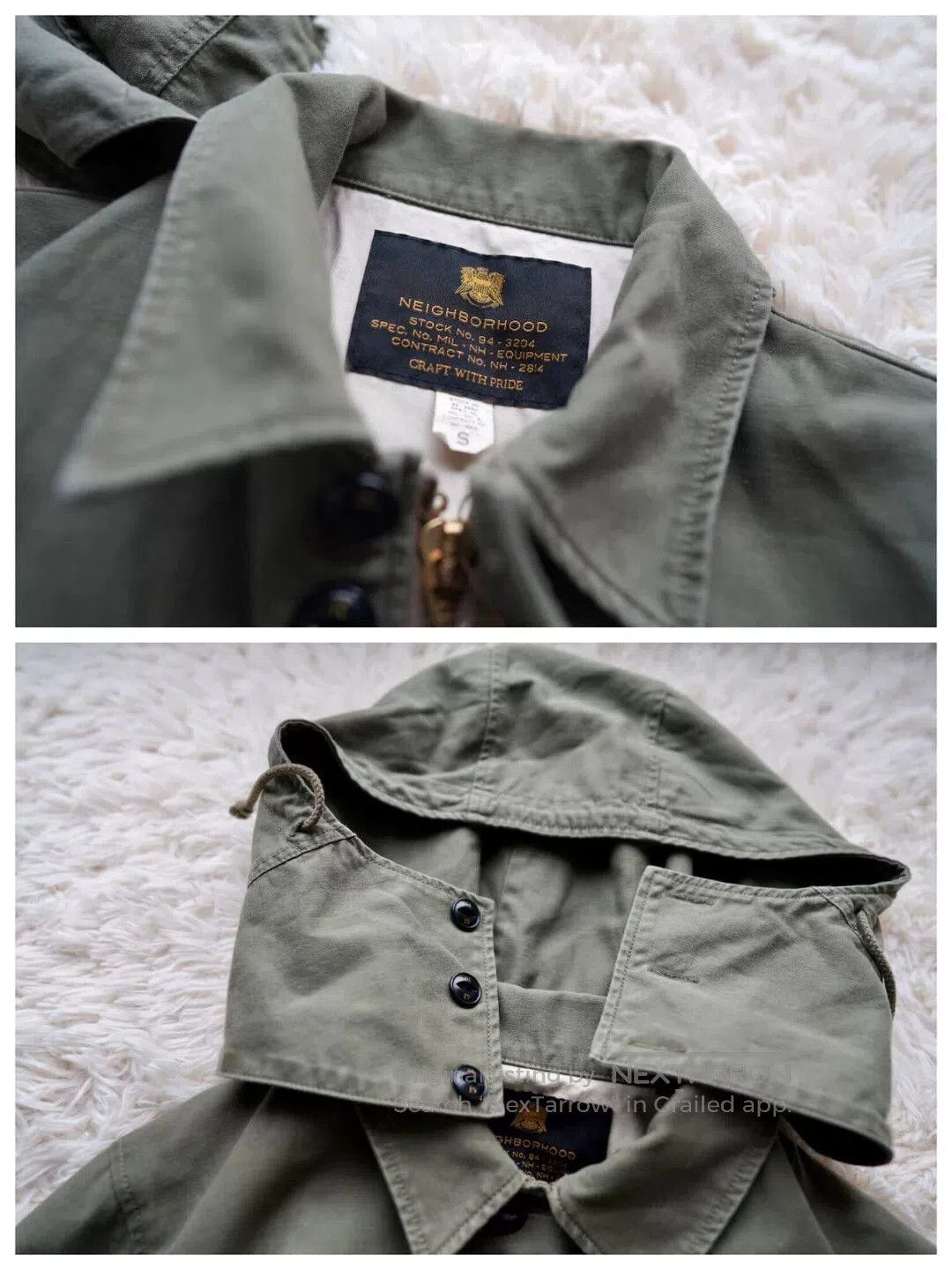 Neighborhood Neighborhood M65 Jacket 15AW. Size US S / EU 44-46 / 1 - 4 Thumbnail