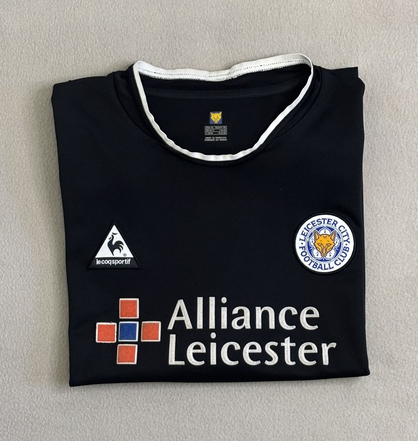Le Coq Sportif × Vintage Leicester City 2003/2004 Le Coq Sportif Goalkeeper Jersey Size US XL / EU 56 / 4 - 18 Thumbnail