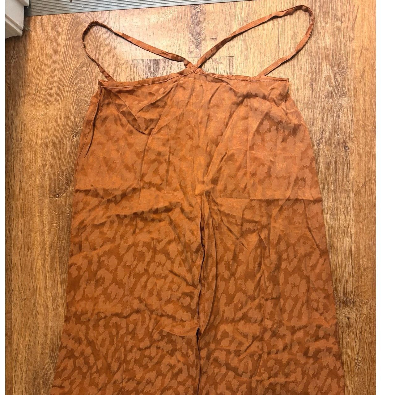 REVOLVE NWT RUMER Animal Print Wrap Pant In Rust Size Small Size 29" - 4 Thumbnail