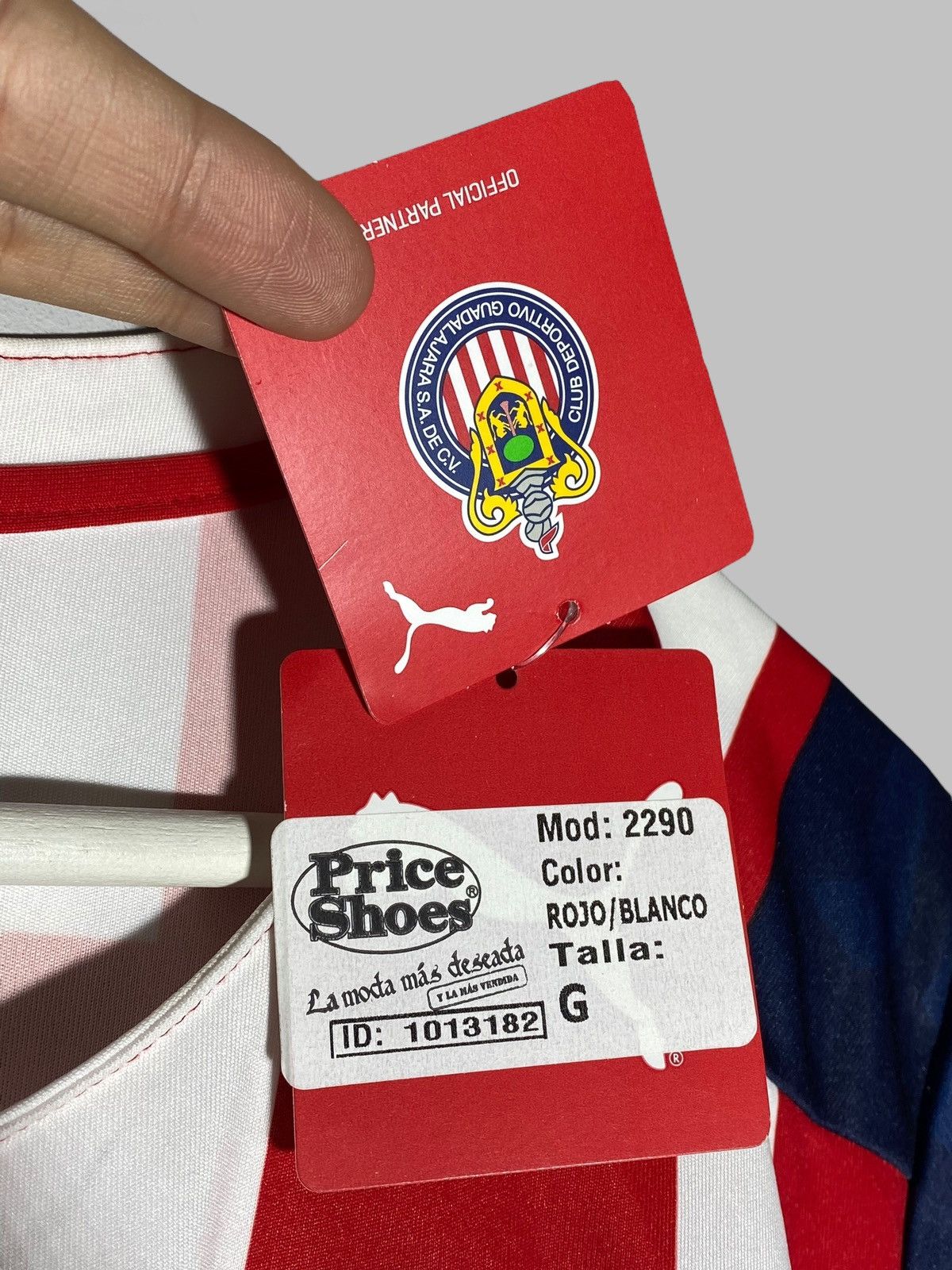 Puma New Puma Chivas de Guadalajara 2021 2022 Home Football Shirt Size US L / EU 52-54 / 3 - 11 Thumbnail