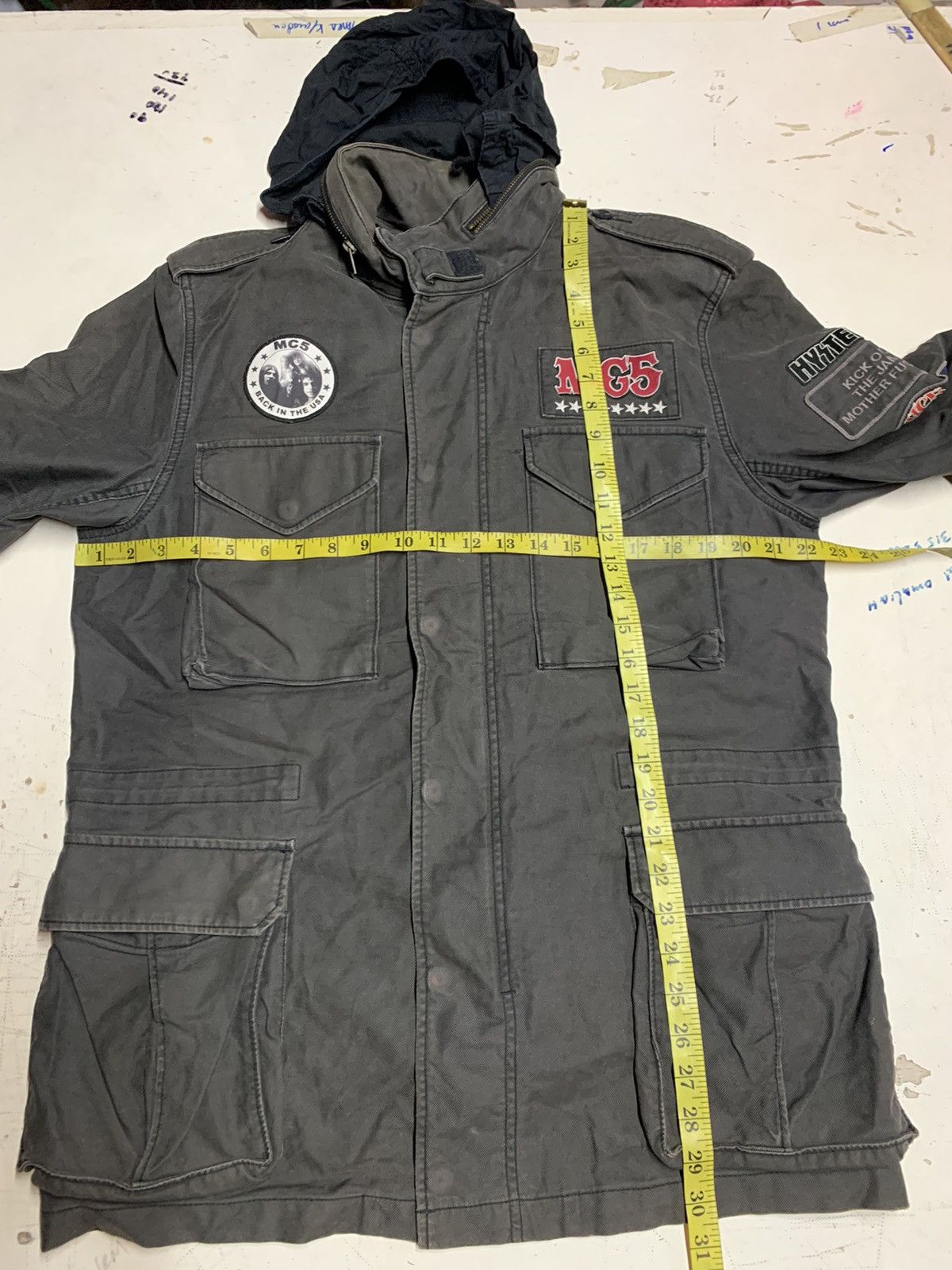 Hysteric Glamour Hysteric glamour x mc5 cotton military jacket Size US M / EU 48-50 / 2 - 25 Thumbnail