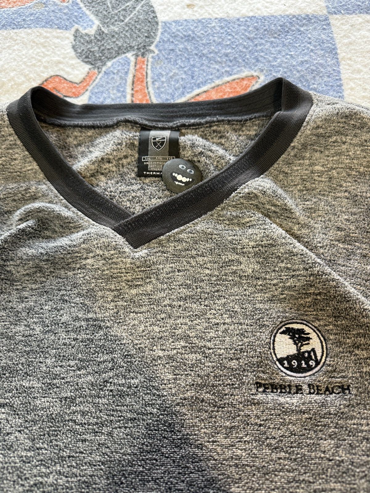 Nike Vintage pebble beach nike golf fleece pullover Size US XXL / EU 58 / 5 - 3 Thumbnail
