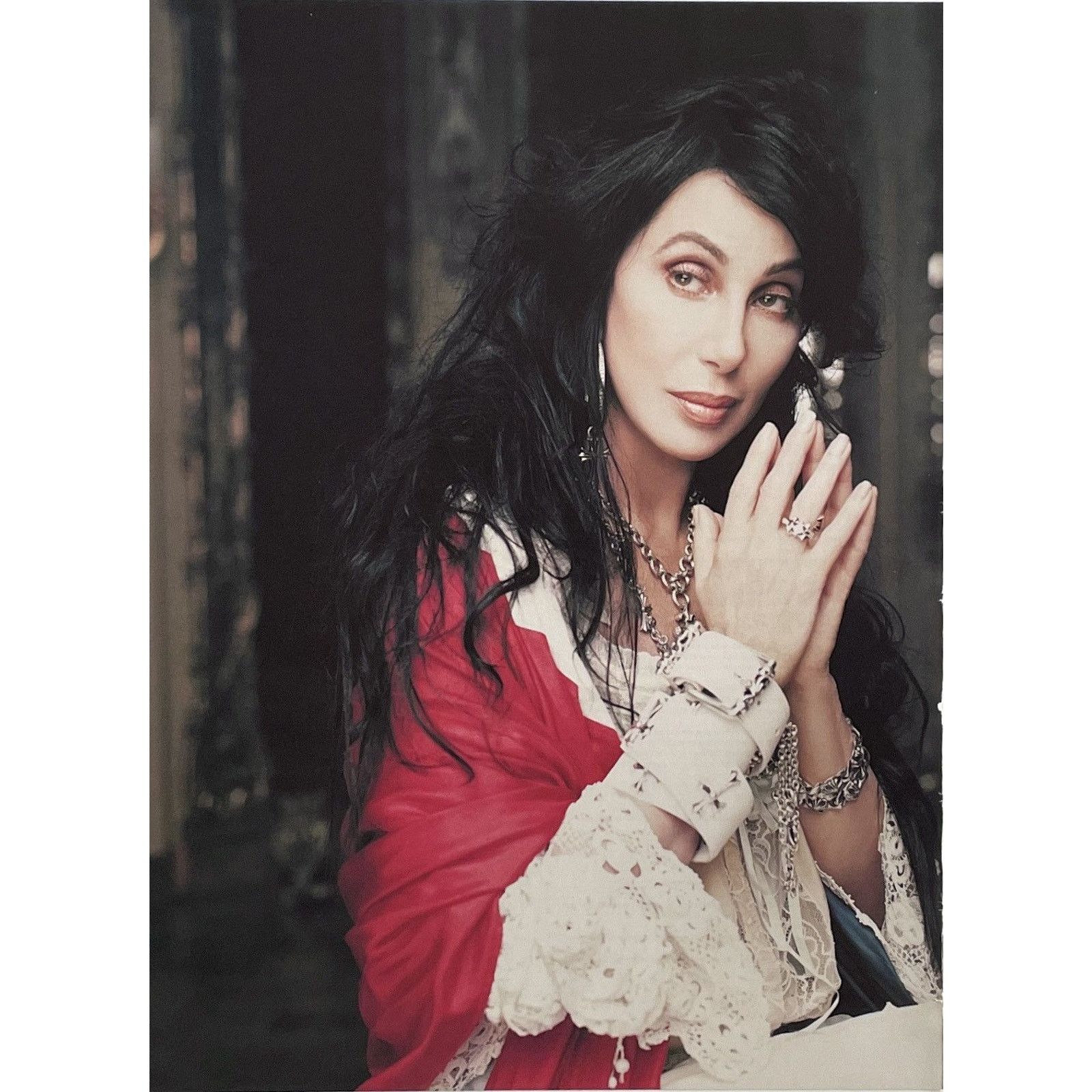 Chrome Hearts × Japanese Brand × Vintage Chrome Hearts Cher photo Poster framed 9x11 Size ONE SIZE - 2 Thumbnail