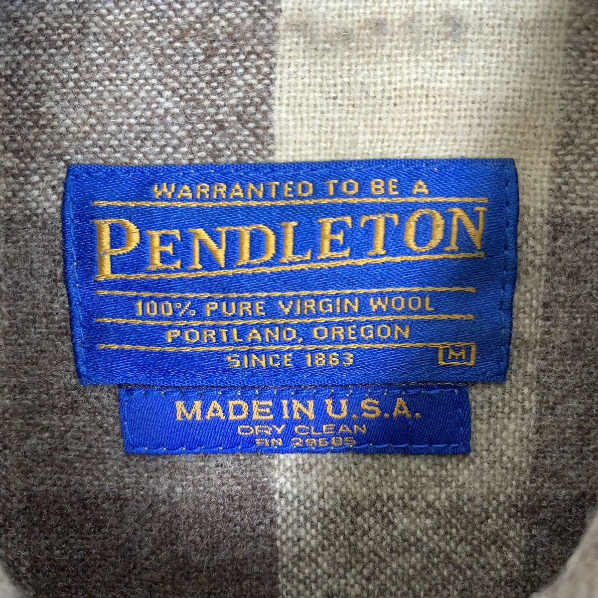 Pendleton Vintage Pendleton American Clothing Wool Button Up Shirt Size US M / EU 48-50 / 2 - 13 Thumbnail
