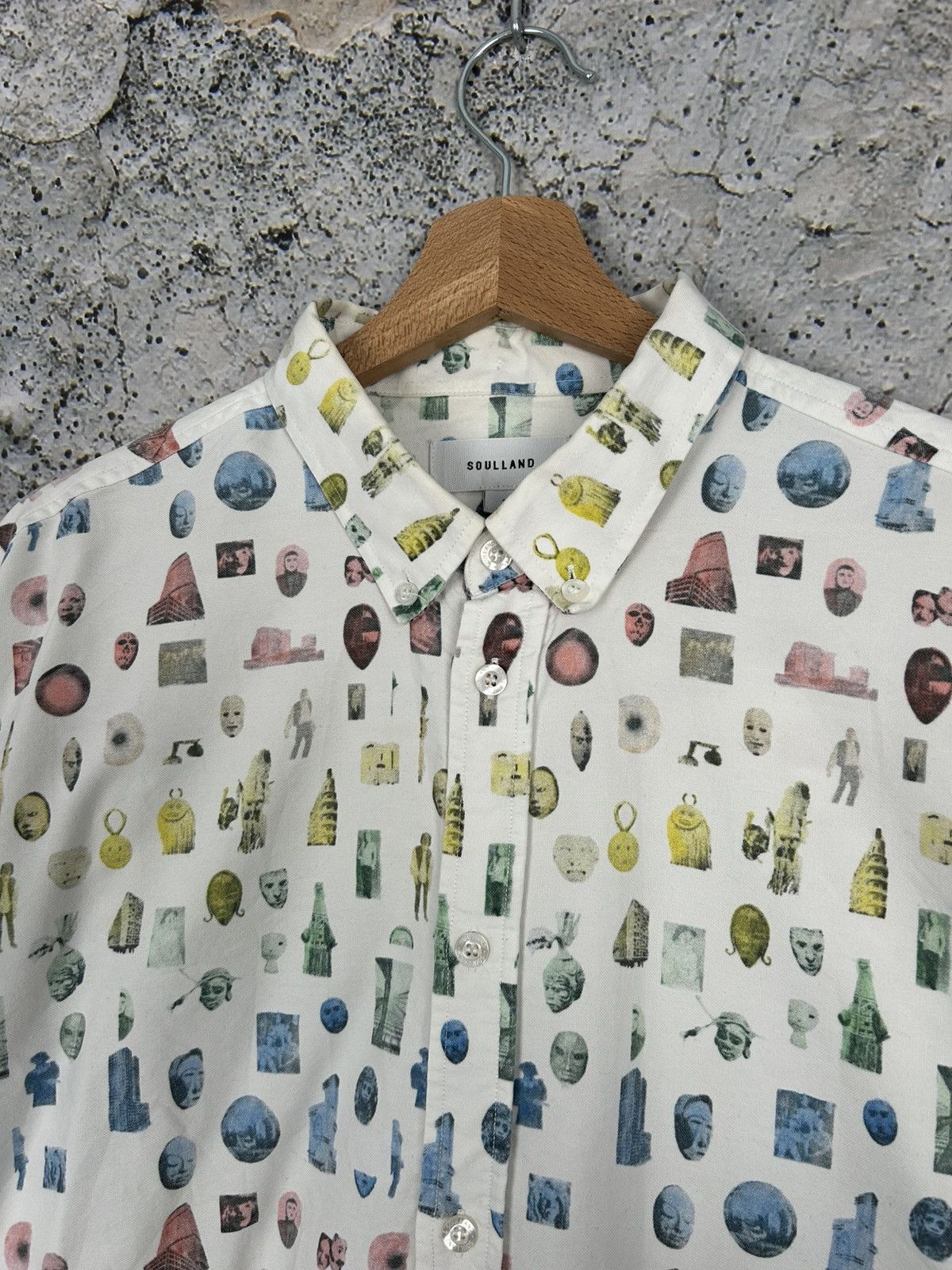 Soulland Soulland Avant Garde Shirt Alternative Grunge Rock Punk Size US L / EU 52-54 / 3 - 3 Thumbnail