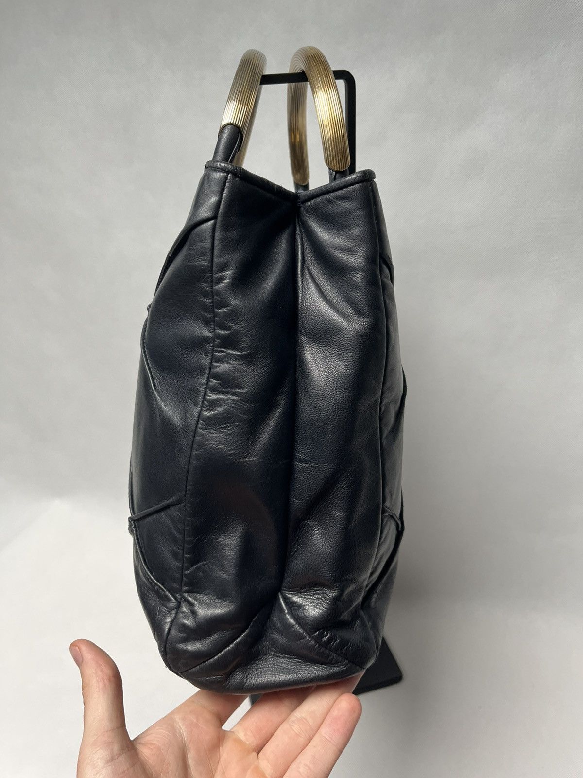 Fendi Fendi Vintage Mini Pasta handbag black leather Size ONE SIZE - 3 Thumbnail