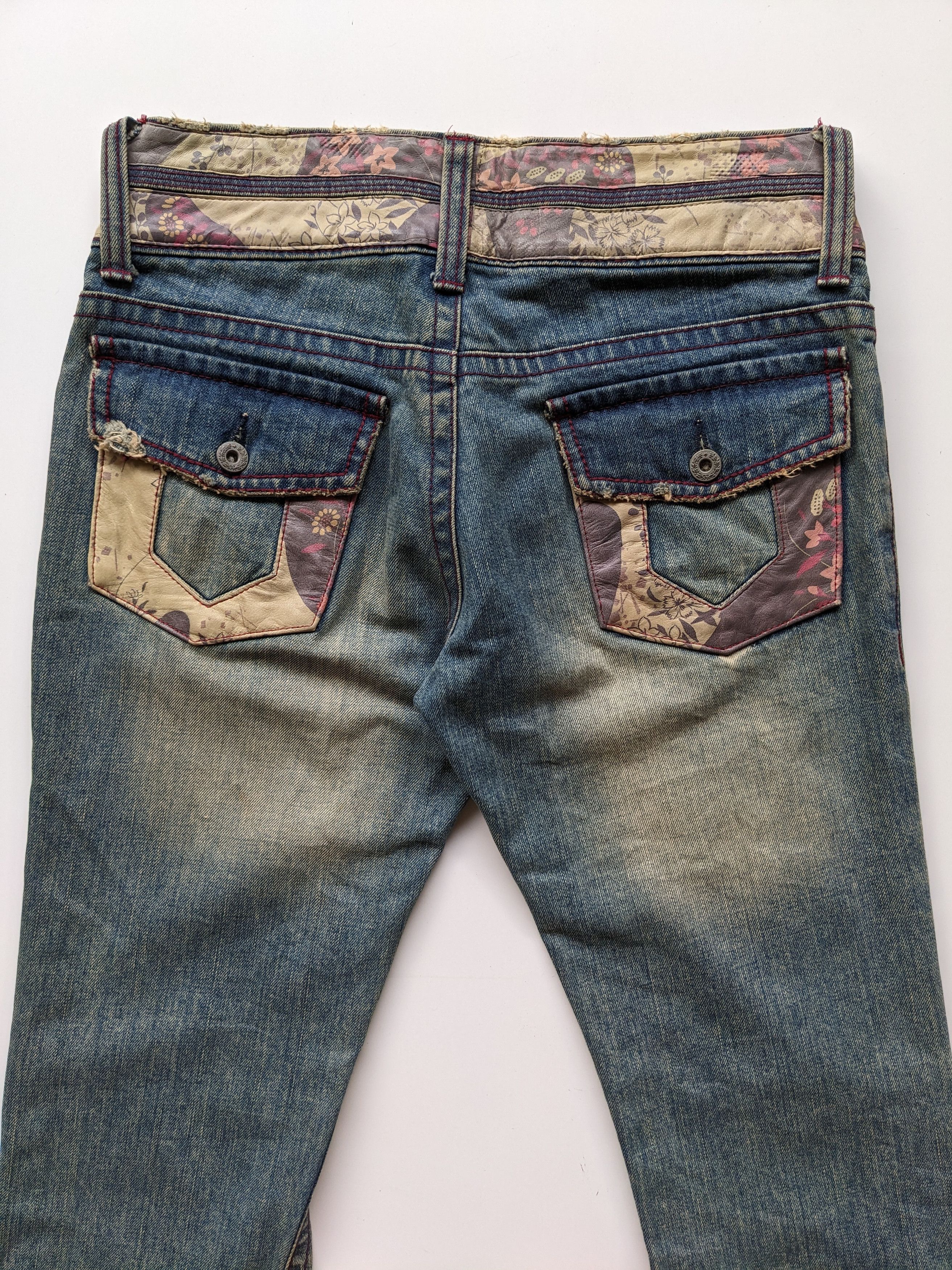 If Six Was Nine × Japanese Brand × Le Grande Bleu (L.G.B.) KAHA faded flare bootcut jeans Size US 30 / EU 46 - 5 Thumbnail