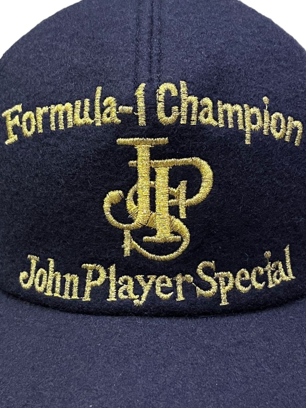 Formula 1 🏁 Vintage JOHN PLAYER SPECIAL FORMULA-1 CHAMPION Full Hat Size ONE SIZE - 3 Thumbnail