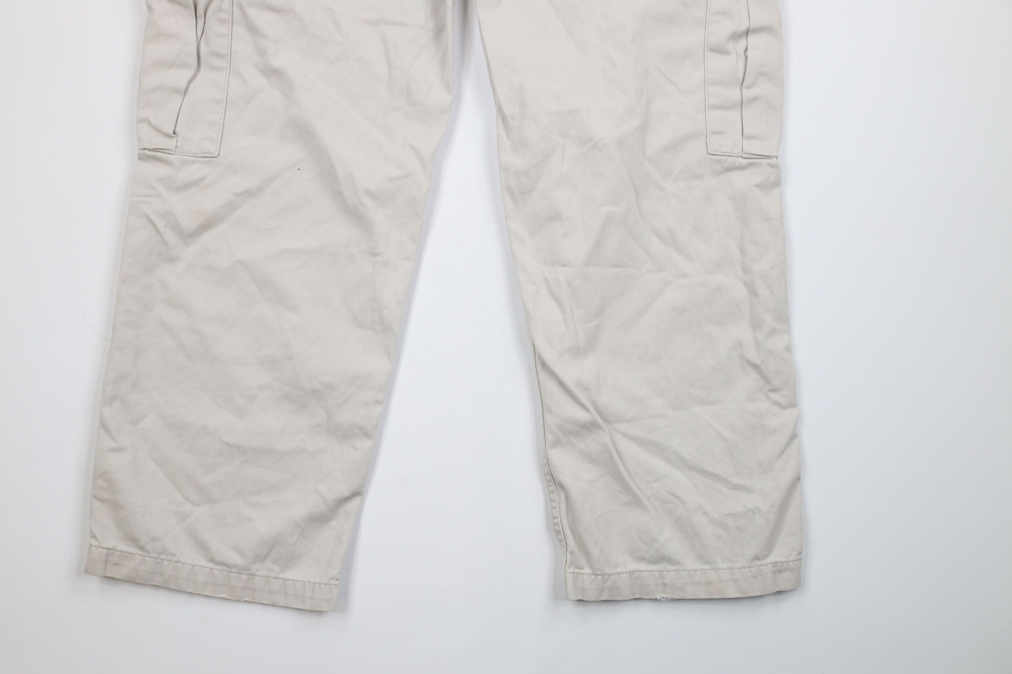 Levi's × Vintage Vintage Y2K Levis SilverTab Loose Baggy Wide Leg Cargo Pants Size US 32 / EU 48 - 13 Thumbnail