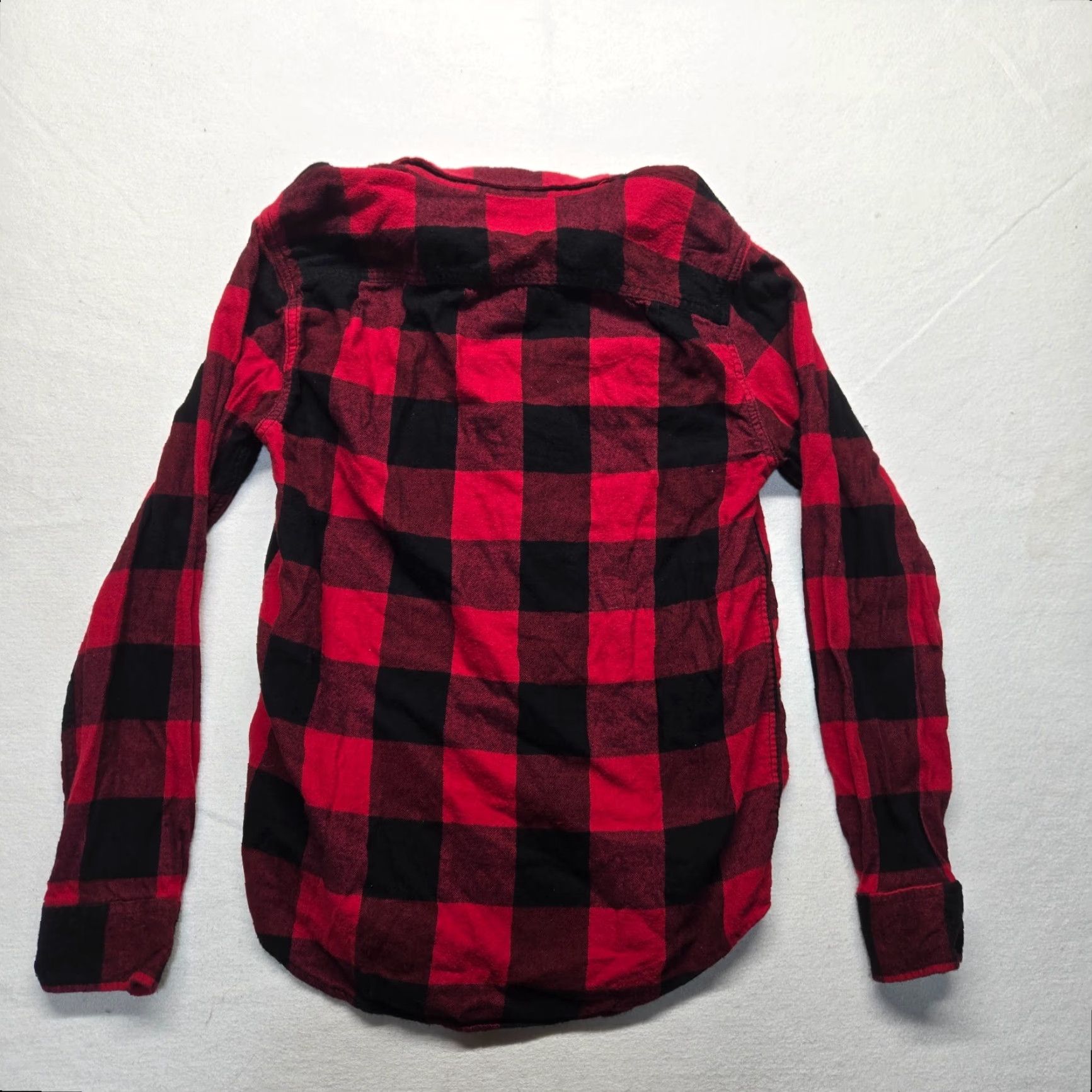 George George Button Down Shirt Casual Long Sleeve Flannel Plaid Red S Mens Size US S / EU 44-46 / 1 - 7 Thumbnail