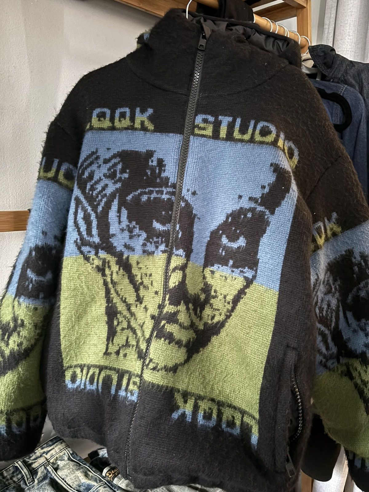 LQQK Studio LQQK Studio knit down jacket Size US L / EU 52-54 / 3 - 2 Thumbnail