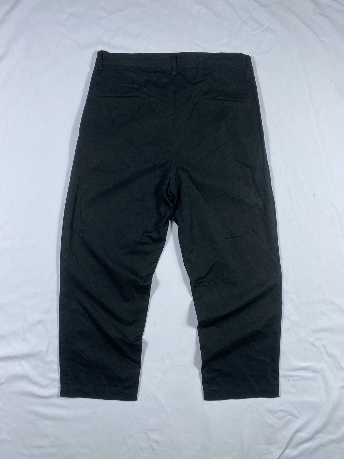 Number (N)ine Japanese Number (N)ine Black Trouser Work Pant Size US 30 / EU 46 - 1 Thumbnail
