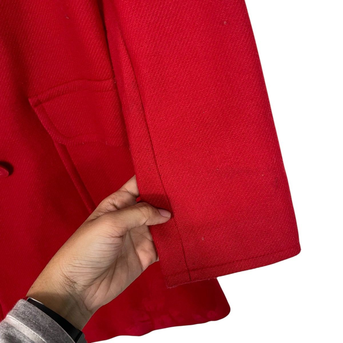 Desigual Desigual Red Flower Coat Size S / US 4 / IT 40 - 14 Thumbnail