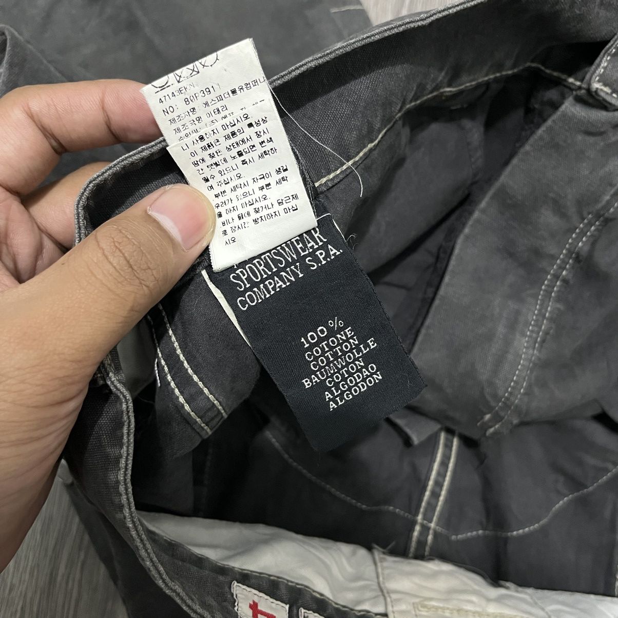 Stone Island 00s Made By STONE ISLAND Denims Casual Pant Size US 34 / EU 50 - 19 Thumbnail